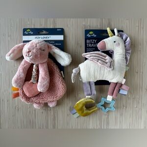 Set of two itsy ritzy travel toy baby